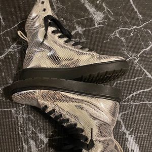 Doc Martin limited edition Moto boots